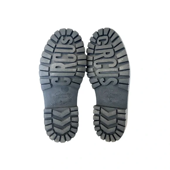 Circus NY by Sam Edelman Evangeline Mule Platform Lug Sole Black/White Size 8.5M - Picture 8 of 9